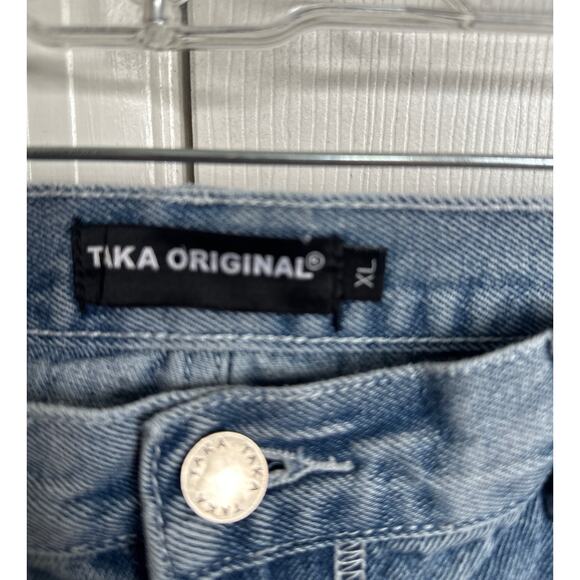 Taka Original Jeans XL Reverse Seams Loose Fit Baggy 32" Waist - Picture 3 of 6